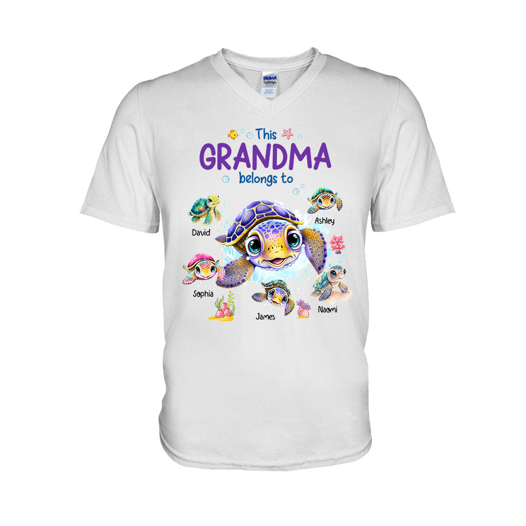 This Grandma Belongs To - Personalized Grandma T-shirt And Hoodie