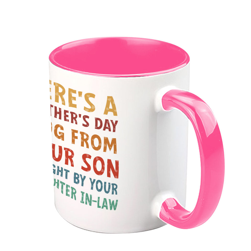A Mug From Your Son/ Daughter - Personalized Mother Accent Mug