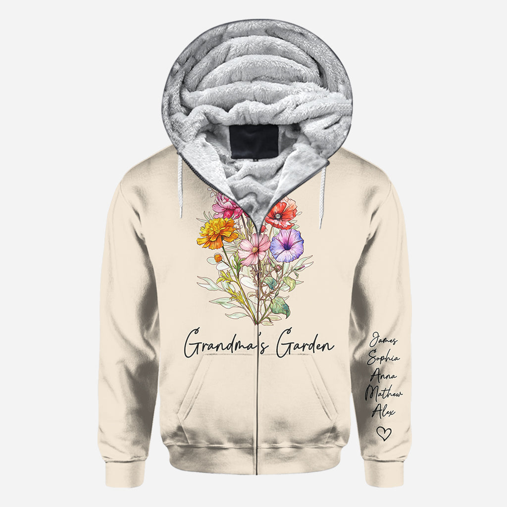 Grandma's Garden - Personalized Grandma All Over Shirt