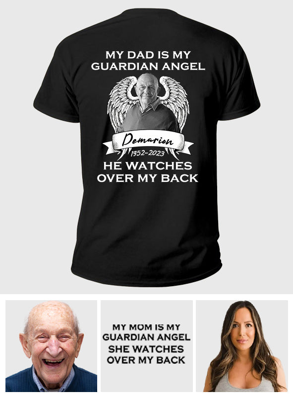 My Guardian Angel - Personalized Memorial T-shirt and Hoodie