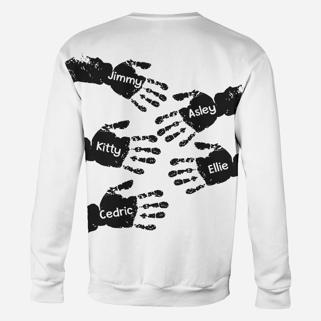 Only Awesome Nana Get Hug Alot - Personalized Grandma All Over Shirt