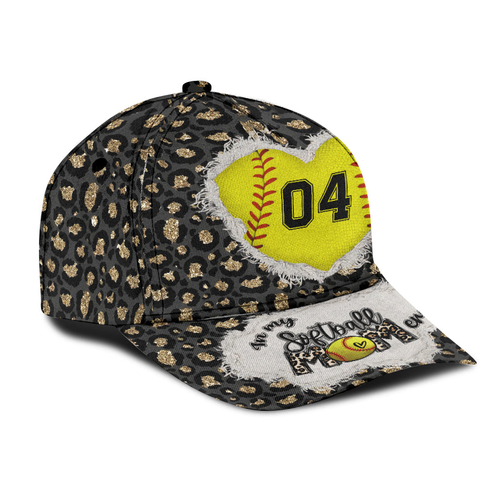 In My Softball Mom Era - Personalized Softball Classic Cap