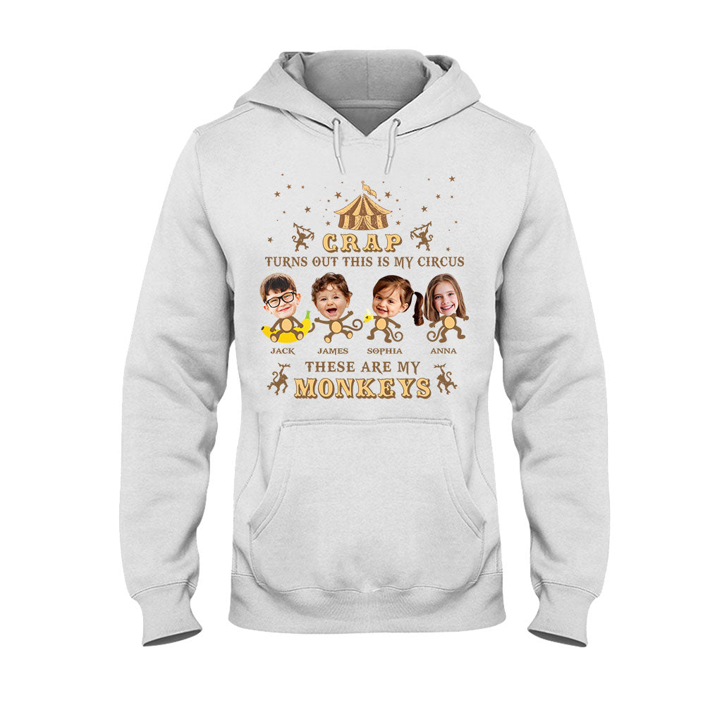 This Is My Circus These Are My Monkeys - Personalized Mother T-shirt And Hoodie