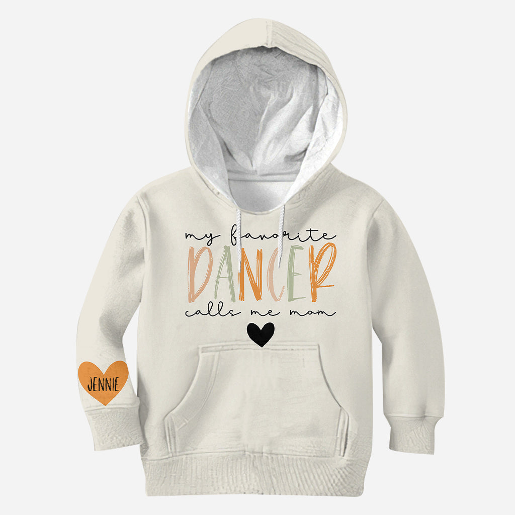 My Favorite Dancer Calls Me Mom With Any Name - Personalized Ballet All Over Shirt