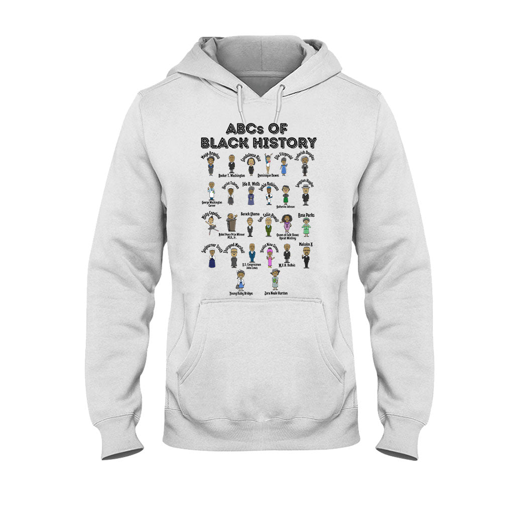 ABCs Of Black History - Personalized African American T-shirt And Hoodie