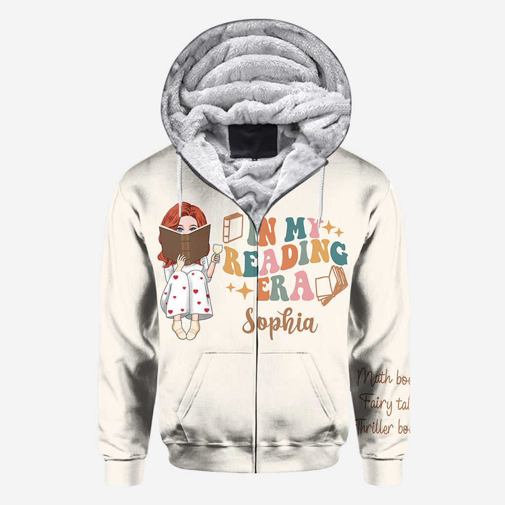 In My Reading Era - Personalized Book All Over Shirt