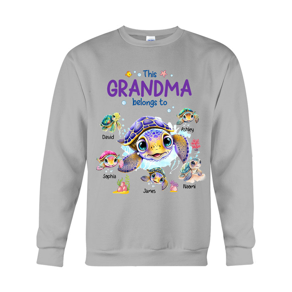 This Grandma Belongs To - Personalized Grandma T-shirt And Hoodie