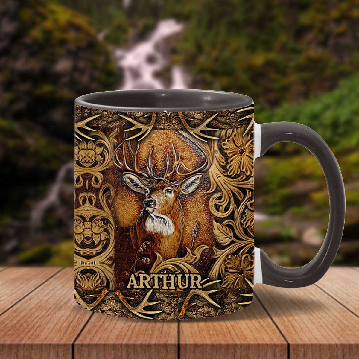 Deer Hunting Season - Personalized Hunting Accent Mug