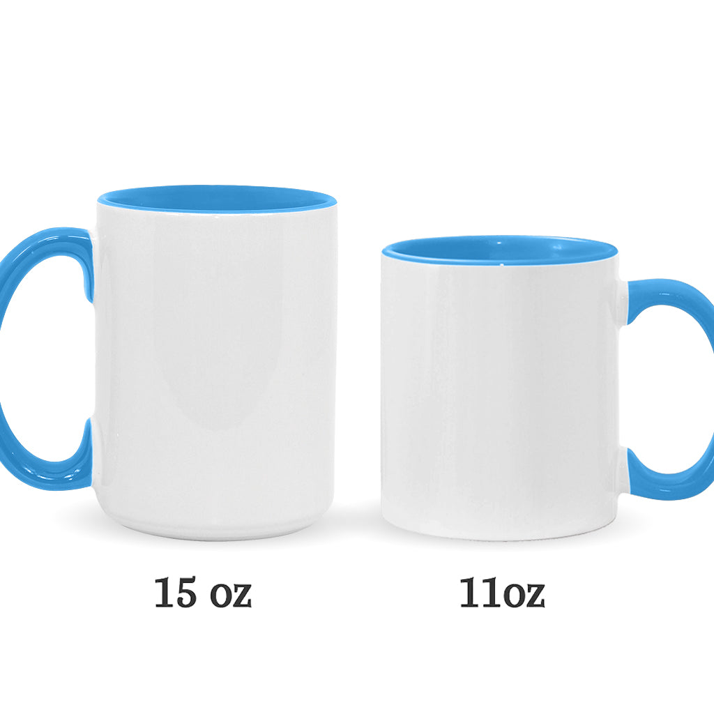 Turtle Mom Thanks For Always Having Our Backs - Personalized Turtle Accent Mug