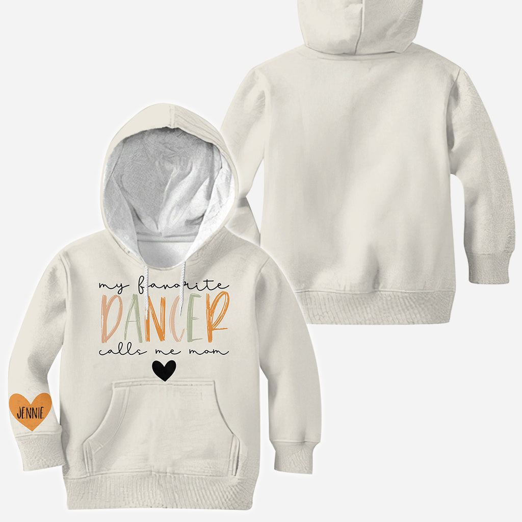 My Favorite Dancer Calls Me Mom With Any Name - Personalized Ballet All Over Shirt