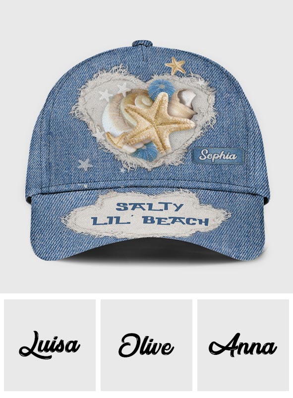 Salty Lil Beach - Personalized Sea Lover Classic Cap