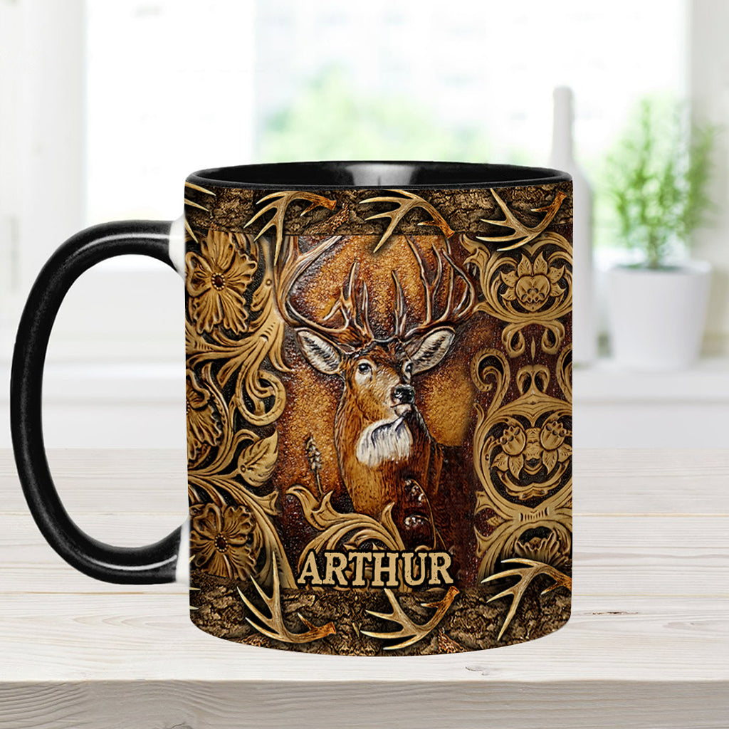 Deer Hunting Season - Personalized Hunting Accent Mug