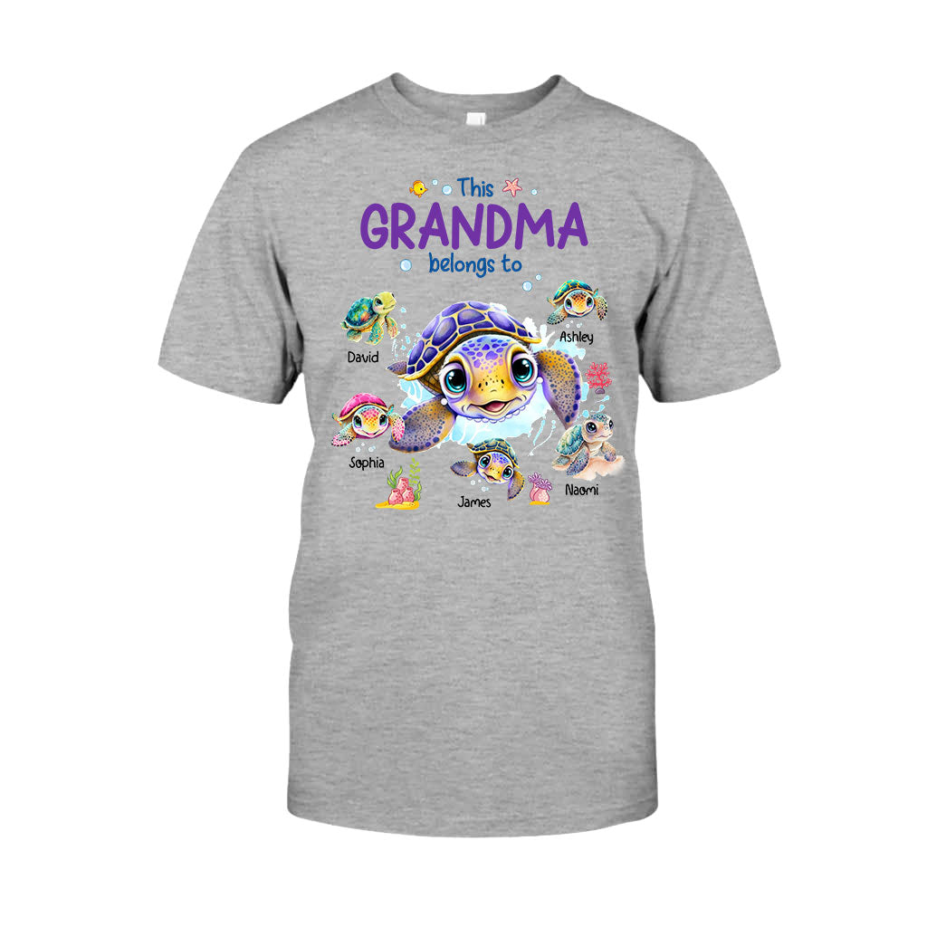 This Grandma Belongs To - Personalized Grandma T-shirt And Hoodie