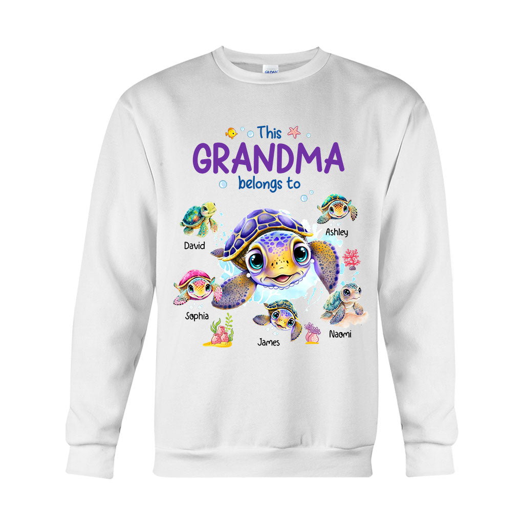 This Grandma Belongs To - Personalized Grandma T-shirt And Hoodie