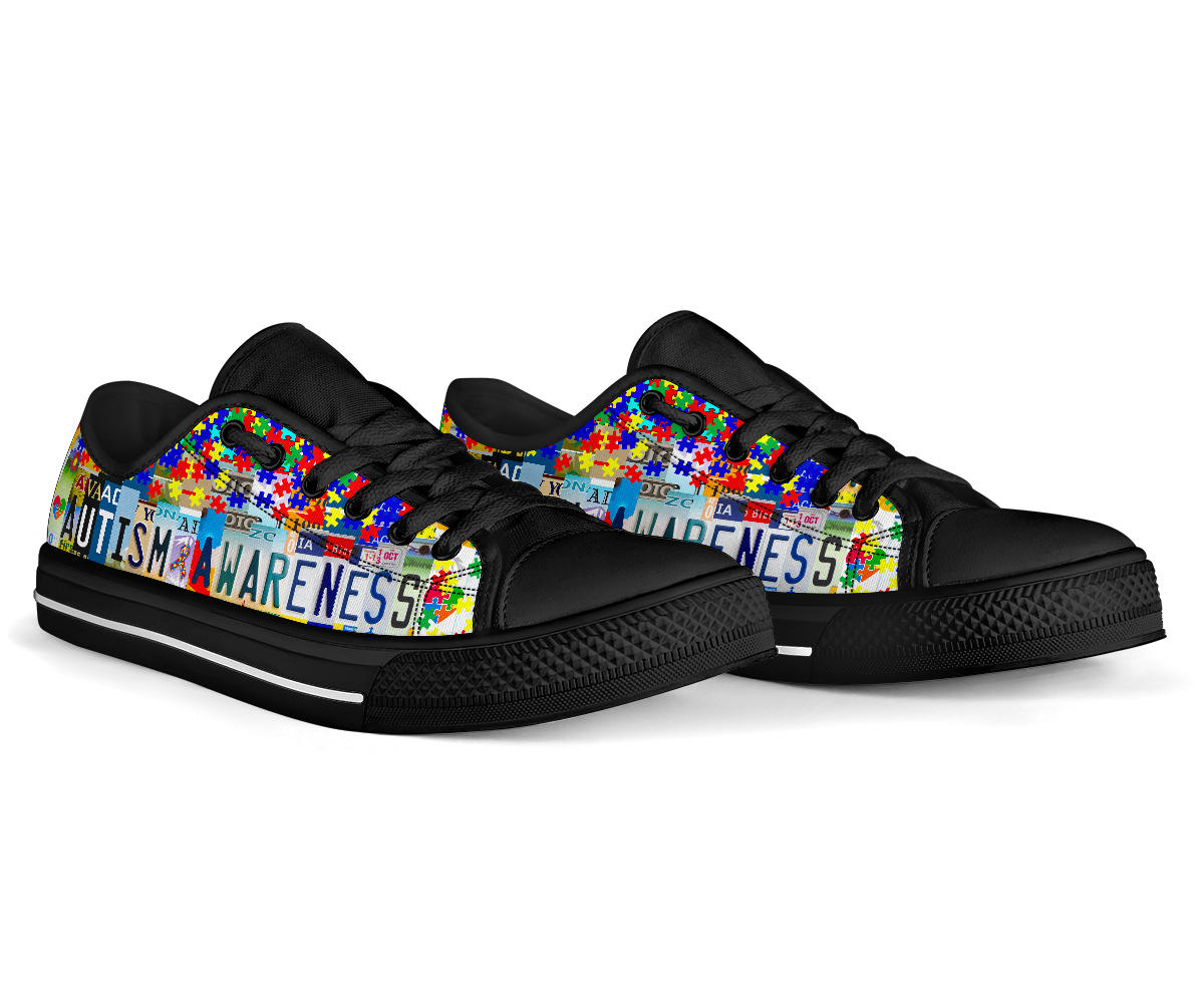Autism Awareness Low Top Shoes 0921