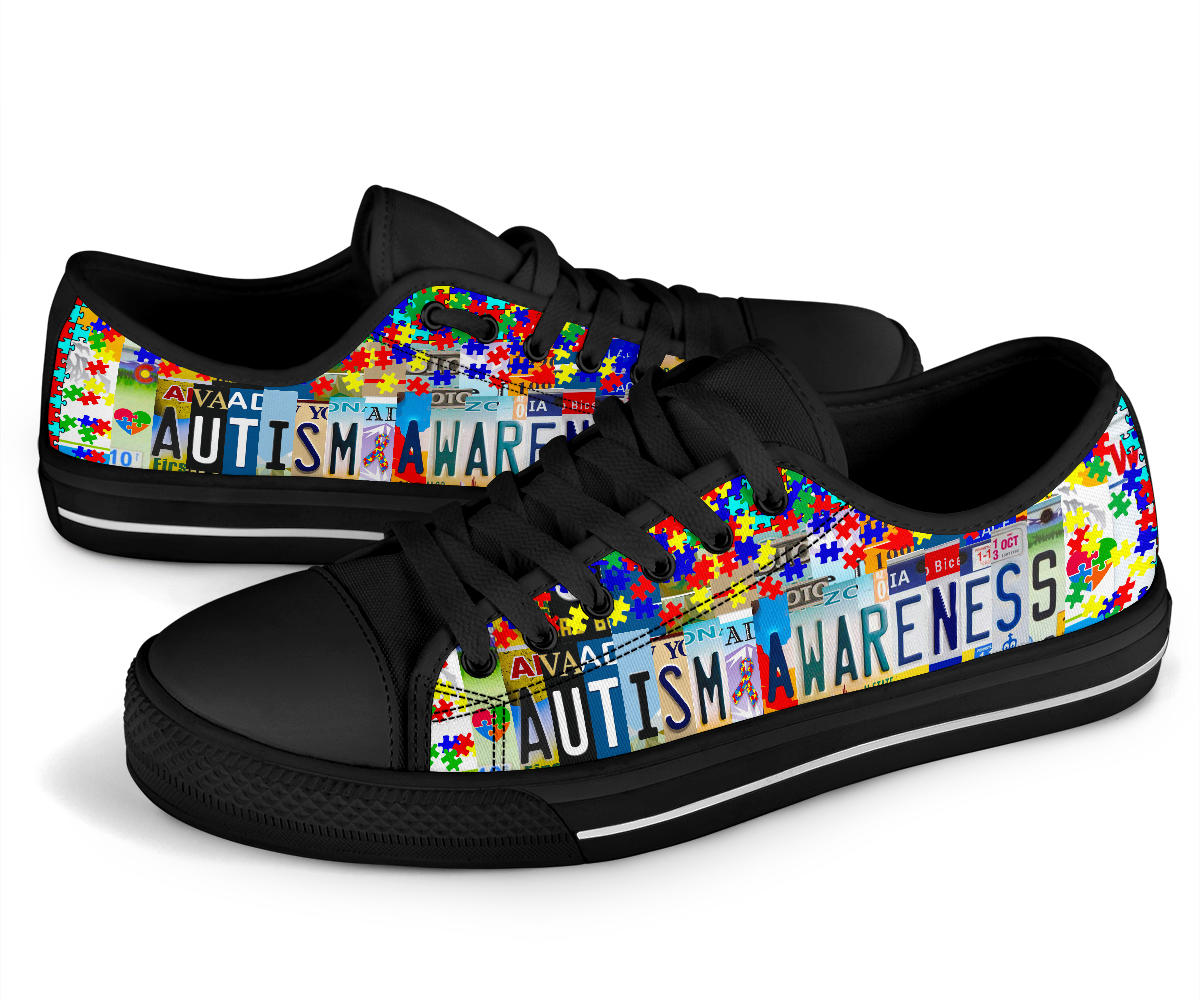 Autism Awareness Low Top Shoes 0921