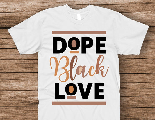Dope Black Love Couple T-shirt & Hoodie 0124