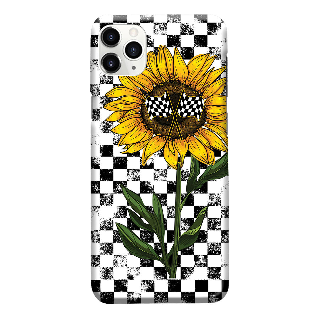 Racing Girls Love Sunflowers Phone Case
