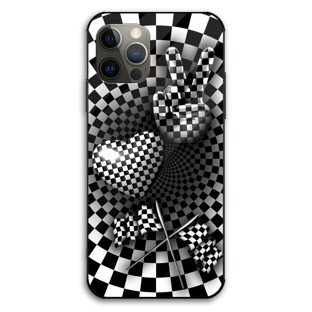 Peace Love Racing Phone Case