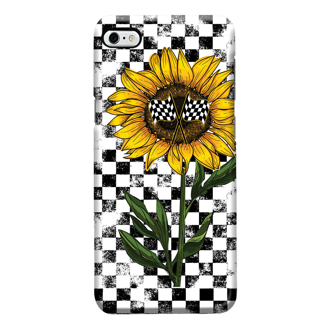 Racing Girls Love Sunflowers Phone Case