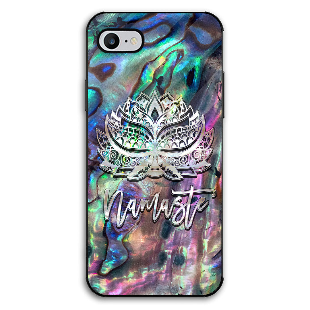 Namaste Seashell Pattern Print Phone Case