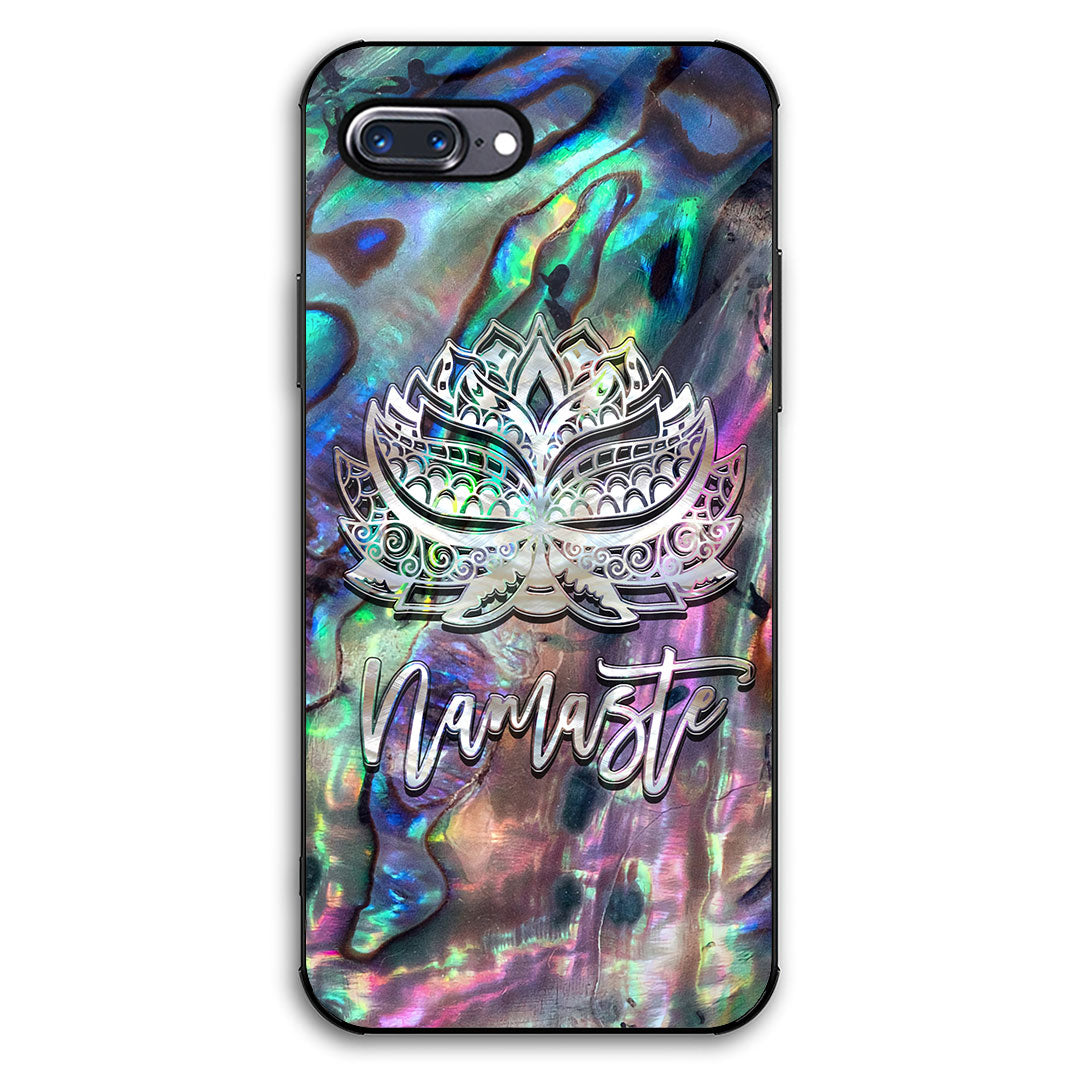 Namaste Seashell Pattern Print Phone Case