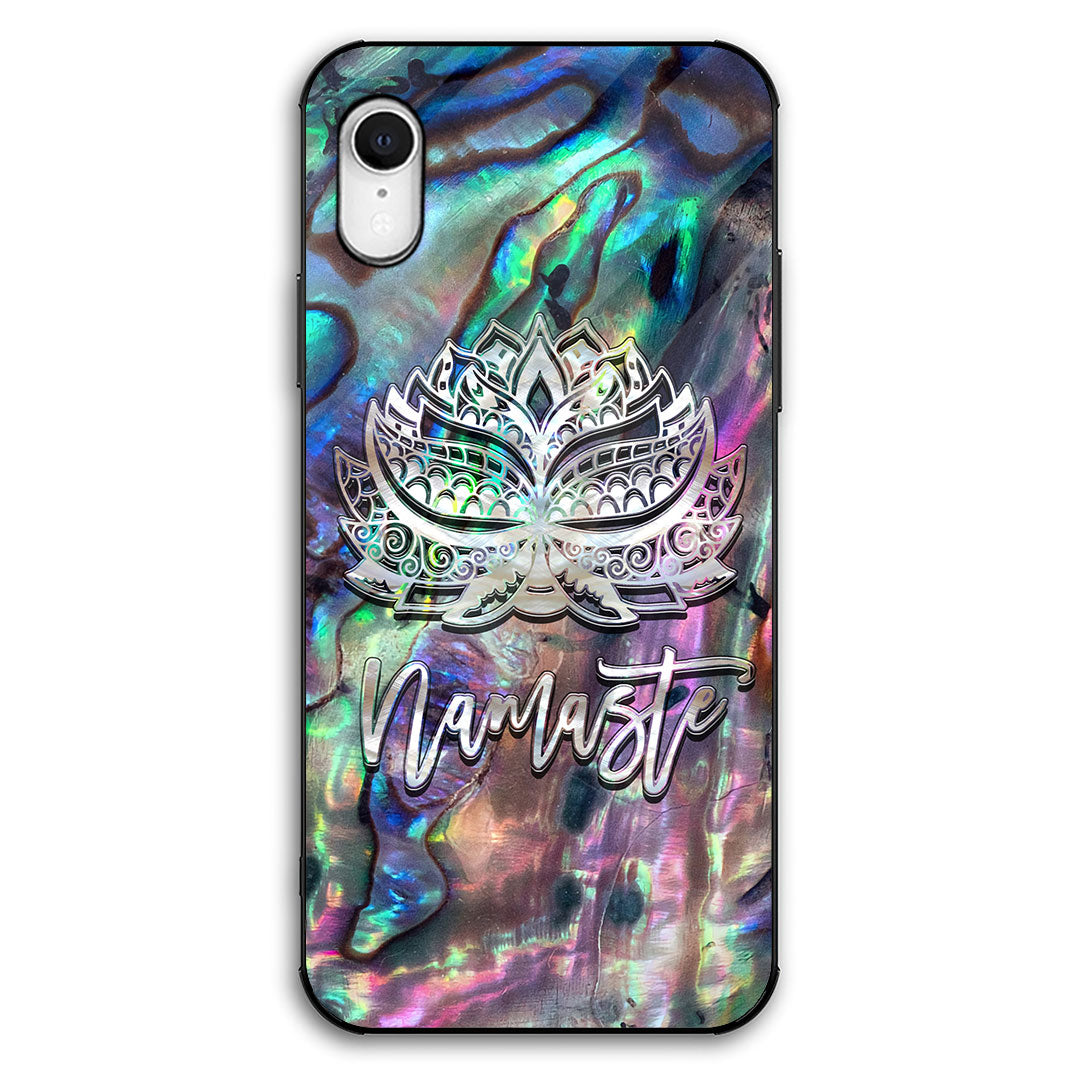 Namaste Seashell Pattern Print Phone Case