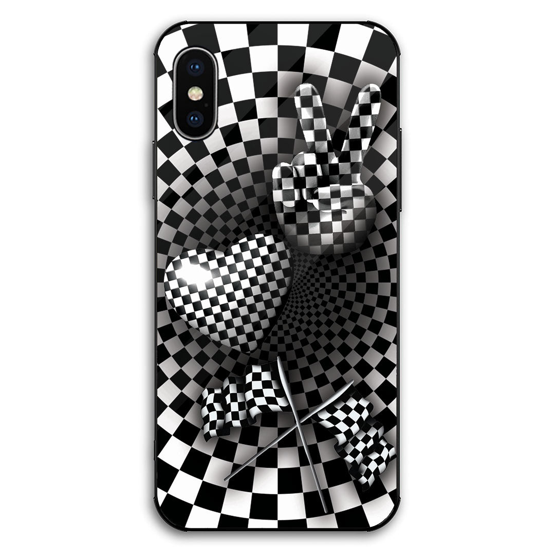 Peace Love Racing Phone Case