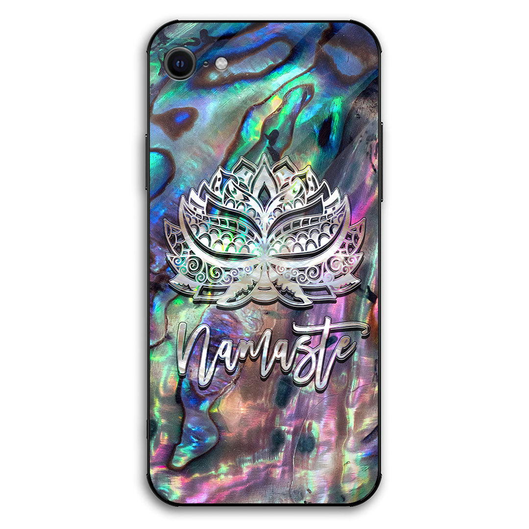 Namaste Seashell Pattern Print Phone Case