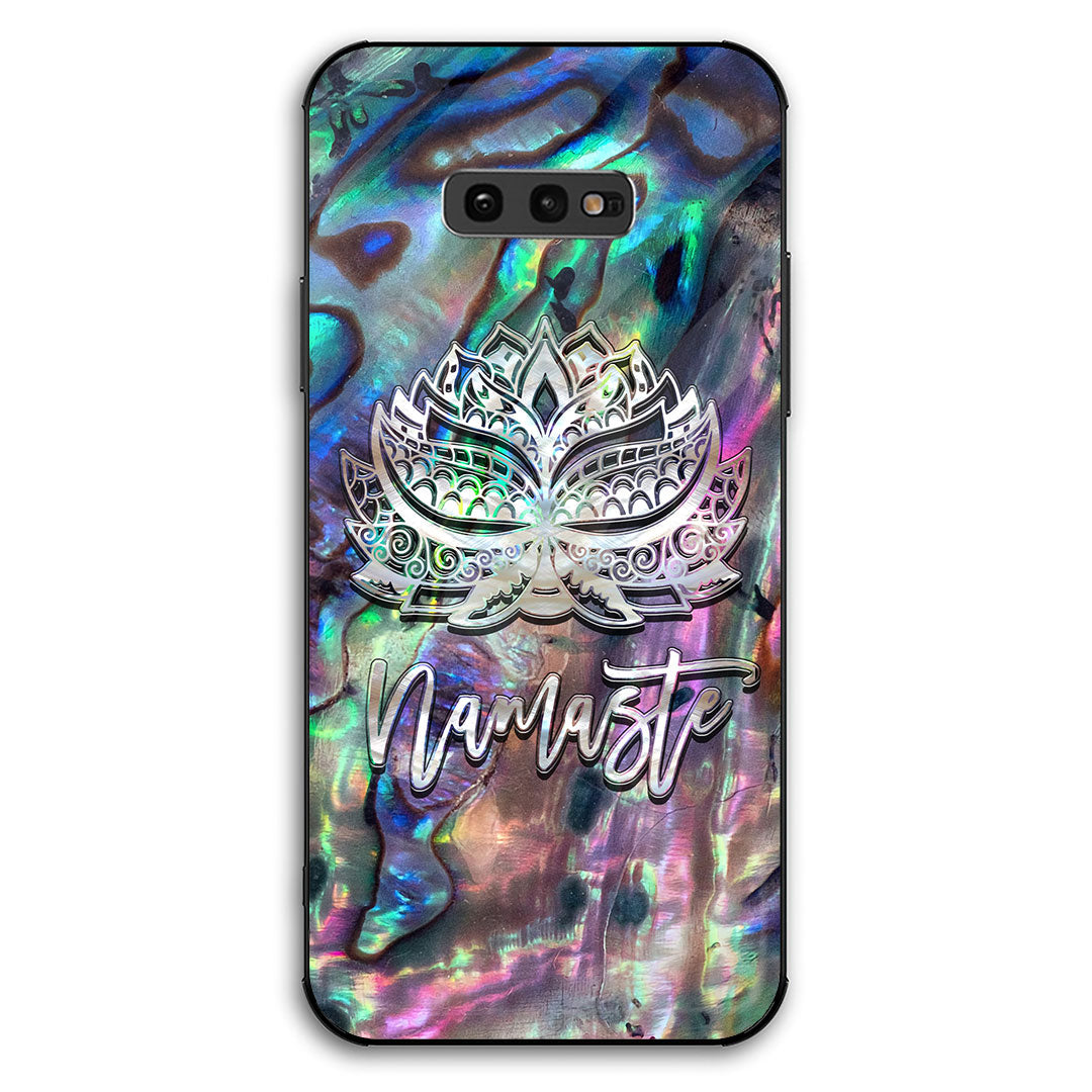 Namaste Seashell Pattern Print Phone Case