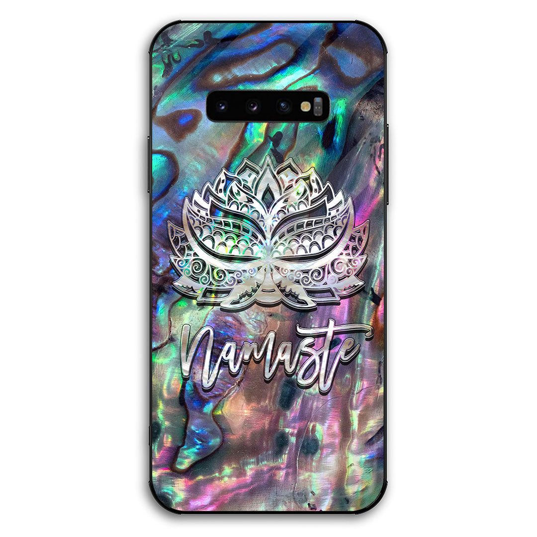 Namaste Seashell Pattern Print Phone Case