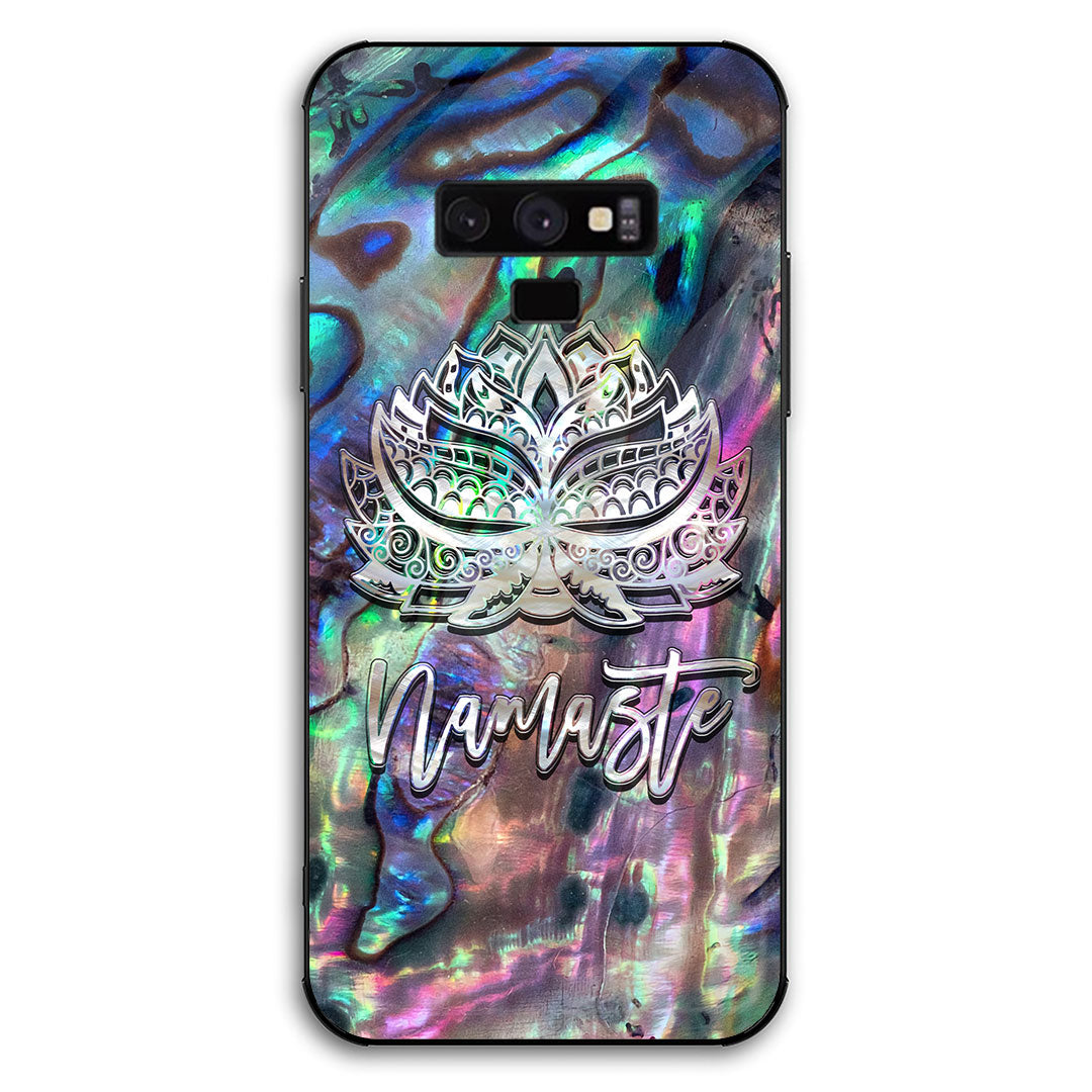 Namaste Seashell Pattern Print Phone Case