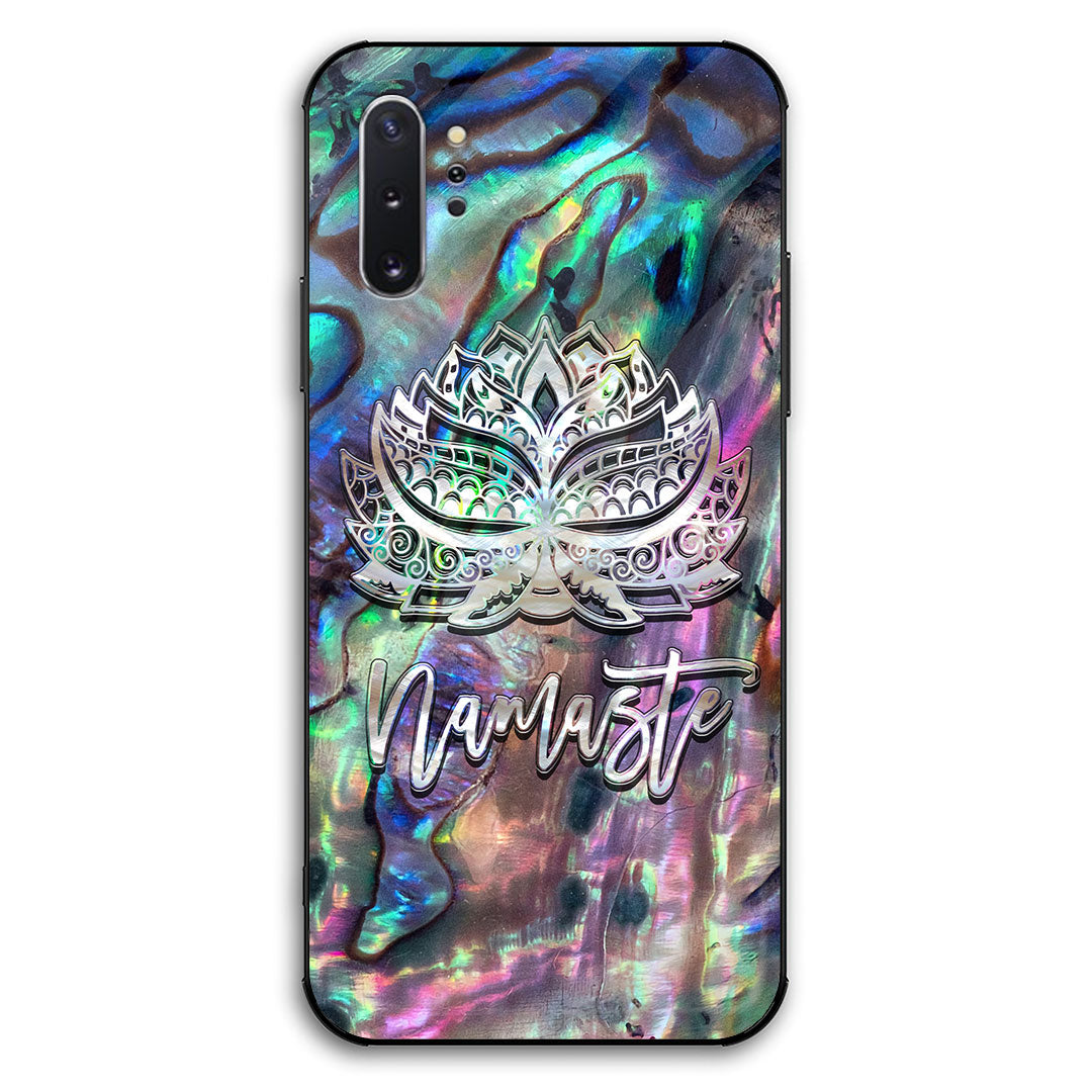 Namaste Seashell Pattern Print Phone Case