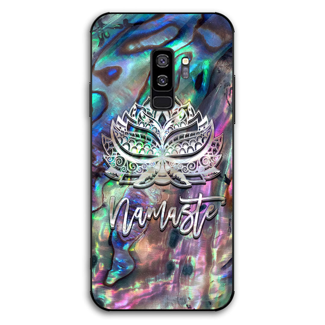 Namaste Seashell Pattern Print Phone Case