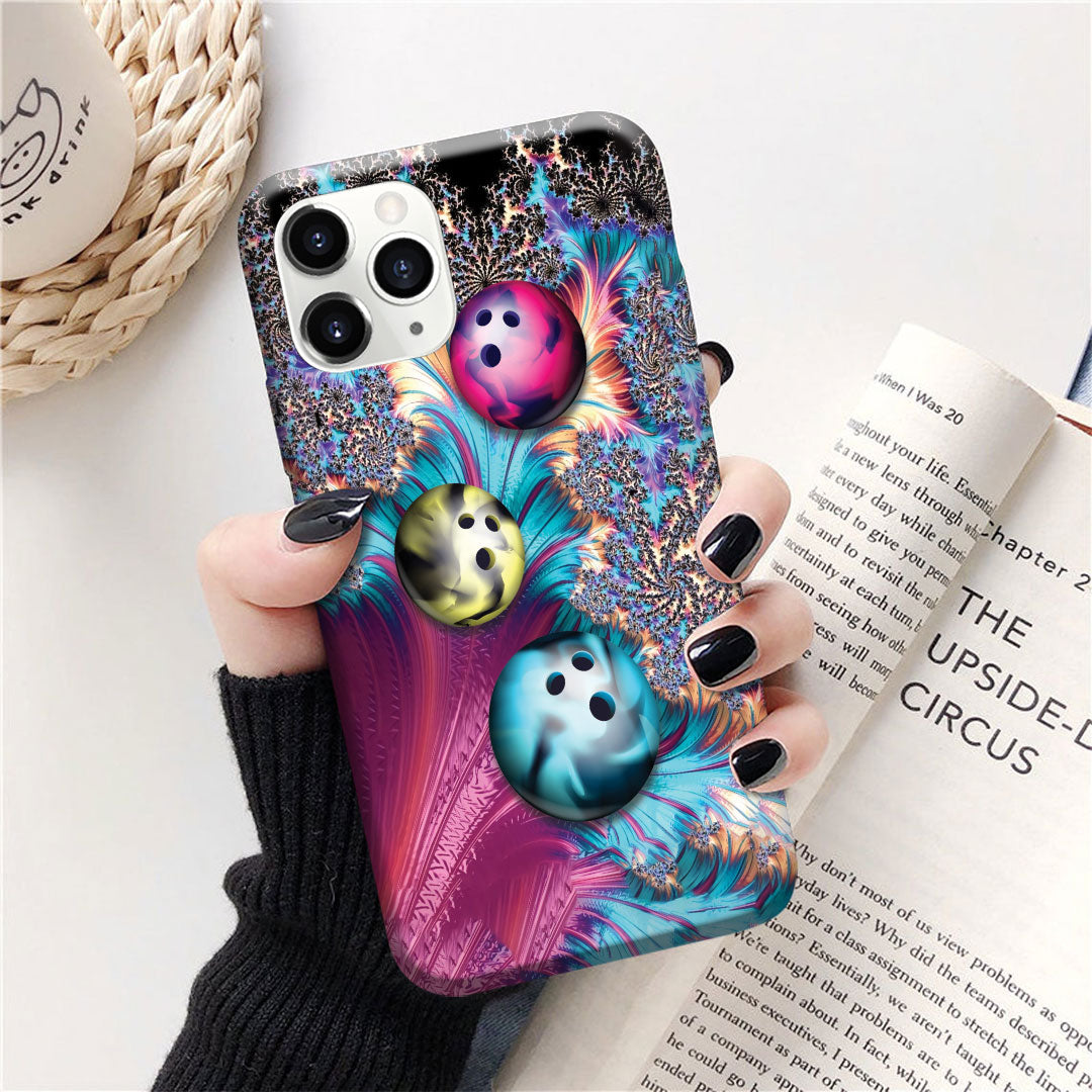 Colorful Bowling Balls Phone Case