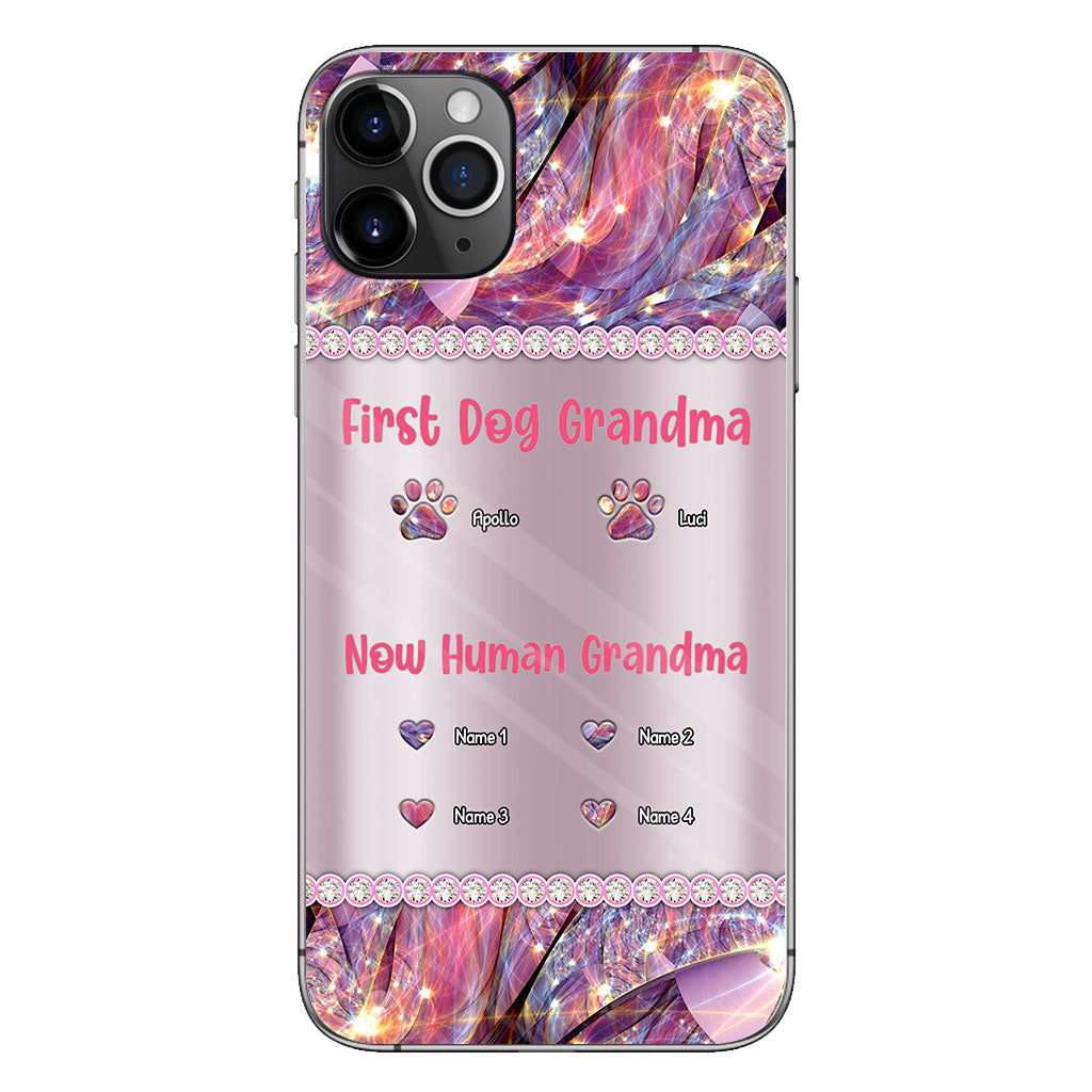 Dog Grandma Human - Personalized Mother's Day Phone Case