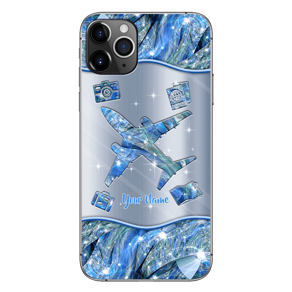 Travel The World - Personalized Travelling Phone Case