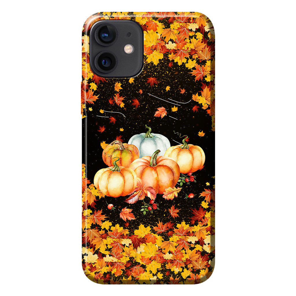 Autumn Cat Personalized Phone Case