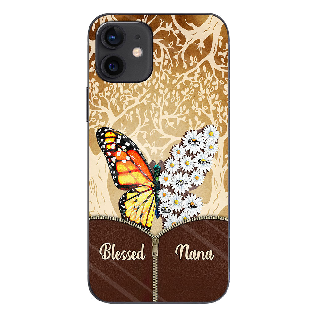 Butterfly Daisy - Personalized Grandma Phone case