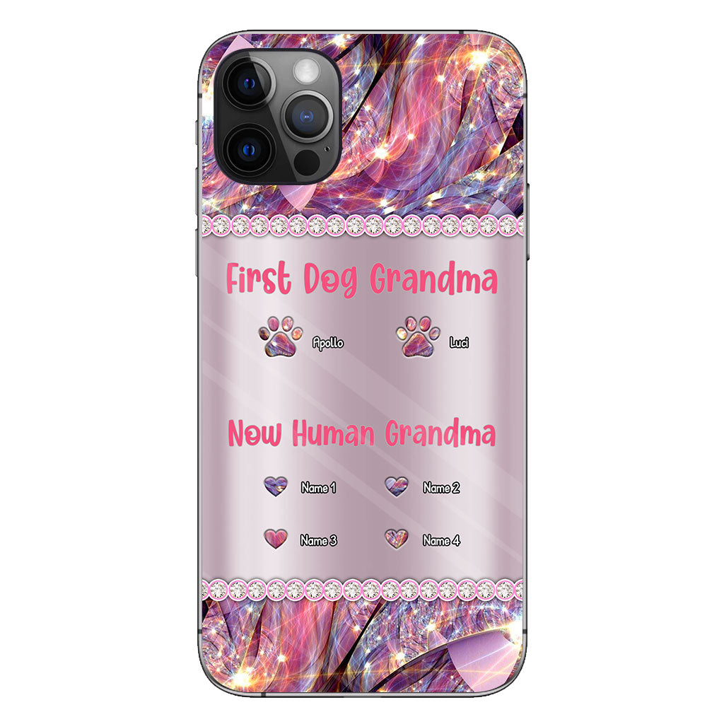 Dog Grandma Human - Personalized Mother's Day Phone Case