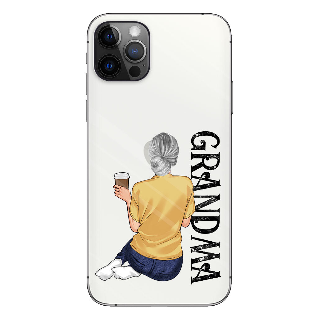 Best Nana Ever - Personalized Grandma Clear Phone Case