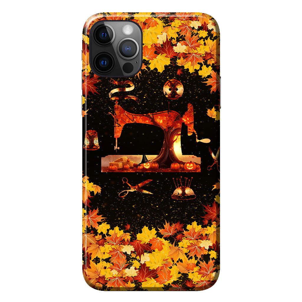 Autumn Vibes - Sewing Personalized Phone Case