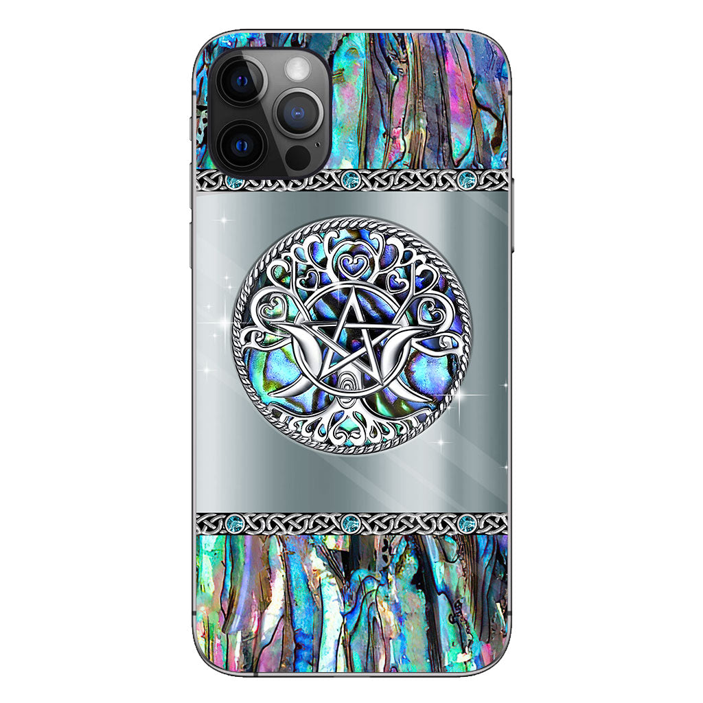 Mystery Spirit Triple Moon - Witch Personalized 3D Pattern Print Phone Case