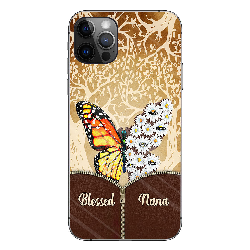 Butterfly Daisy - Personalized Grandma Phone case