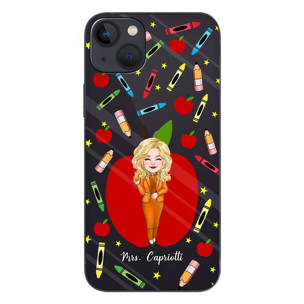 Thank You Teacher - Personalized Teacher Clear Phone Case