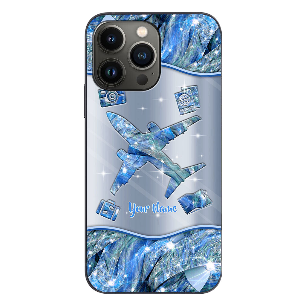 Travel The World - Personalized Travelling Phone Case