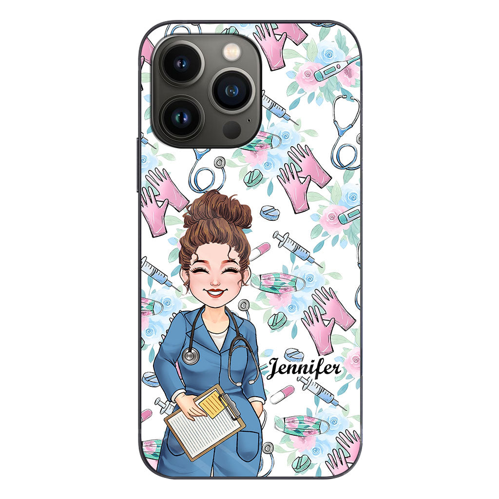 Nurse Work - Personalized Nurse Phone case