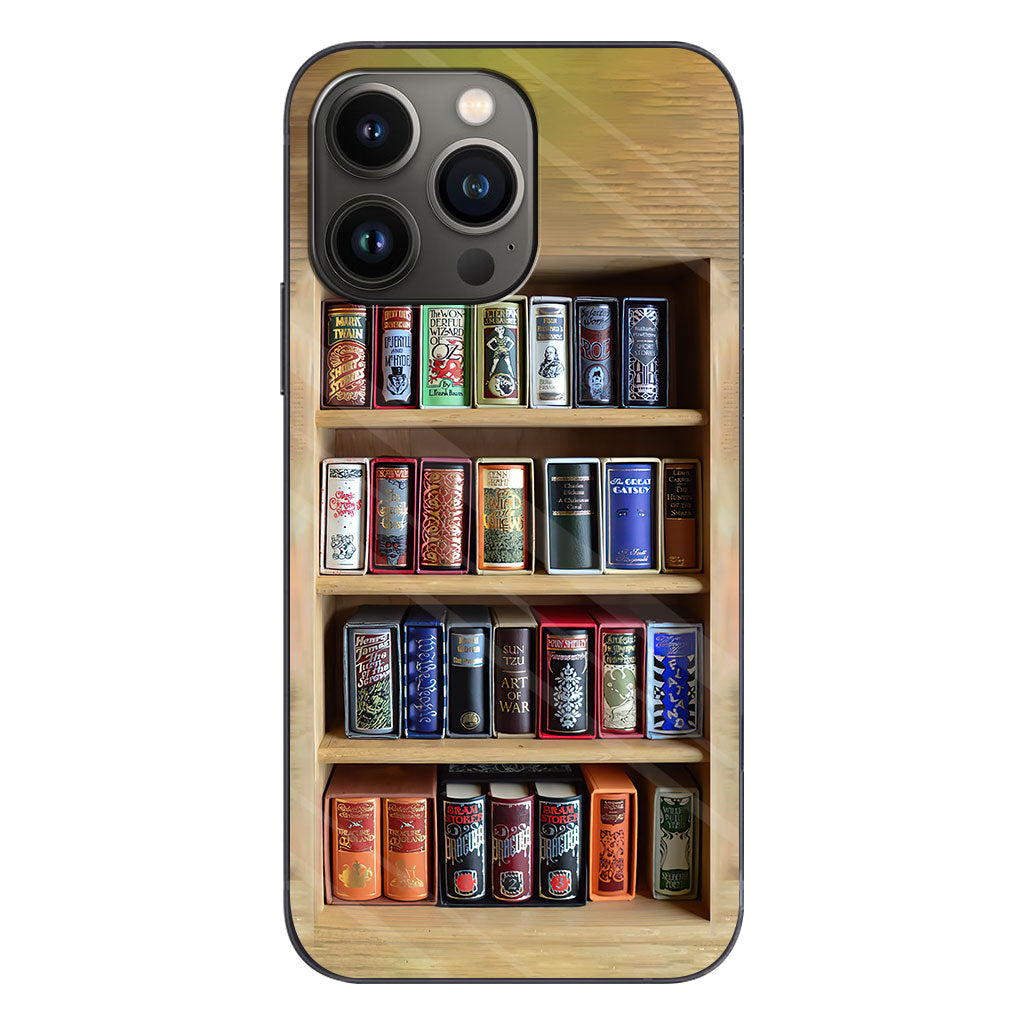 I Read Books And I Know Things - Book Phone Case