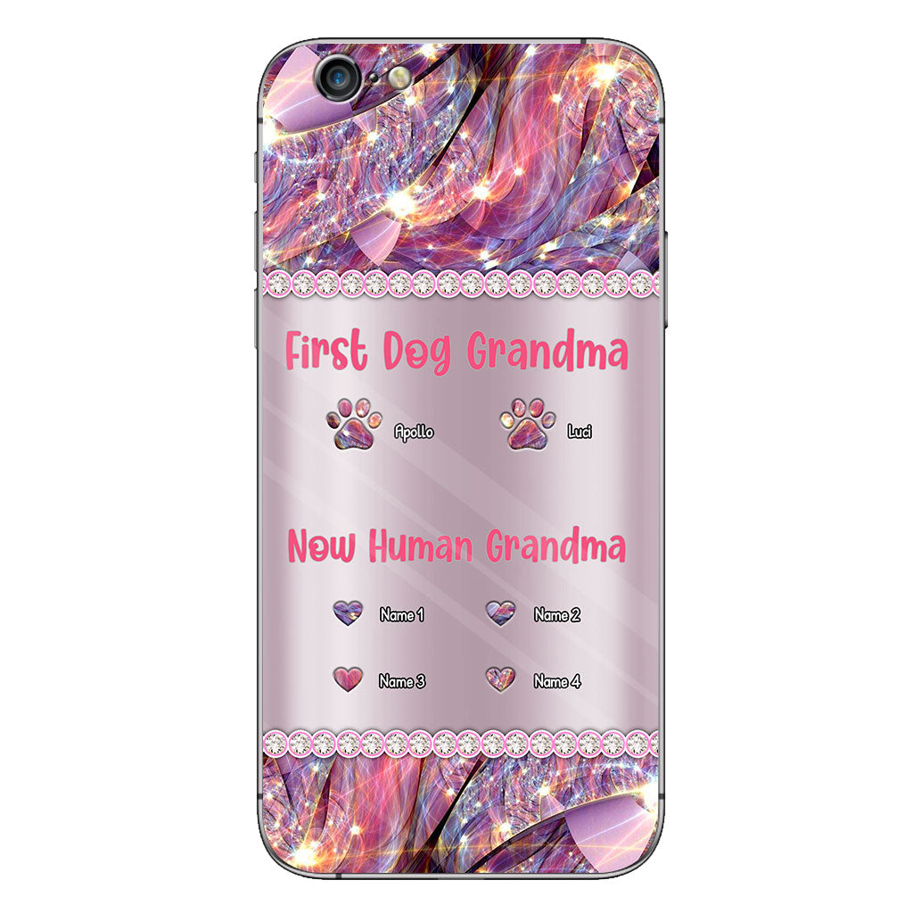 Dog Grandma Human - Personalized Mother's Day Phone Case