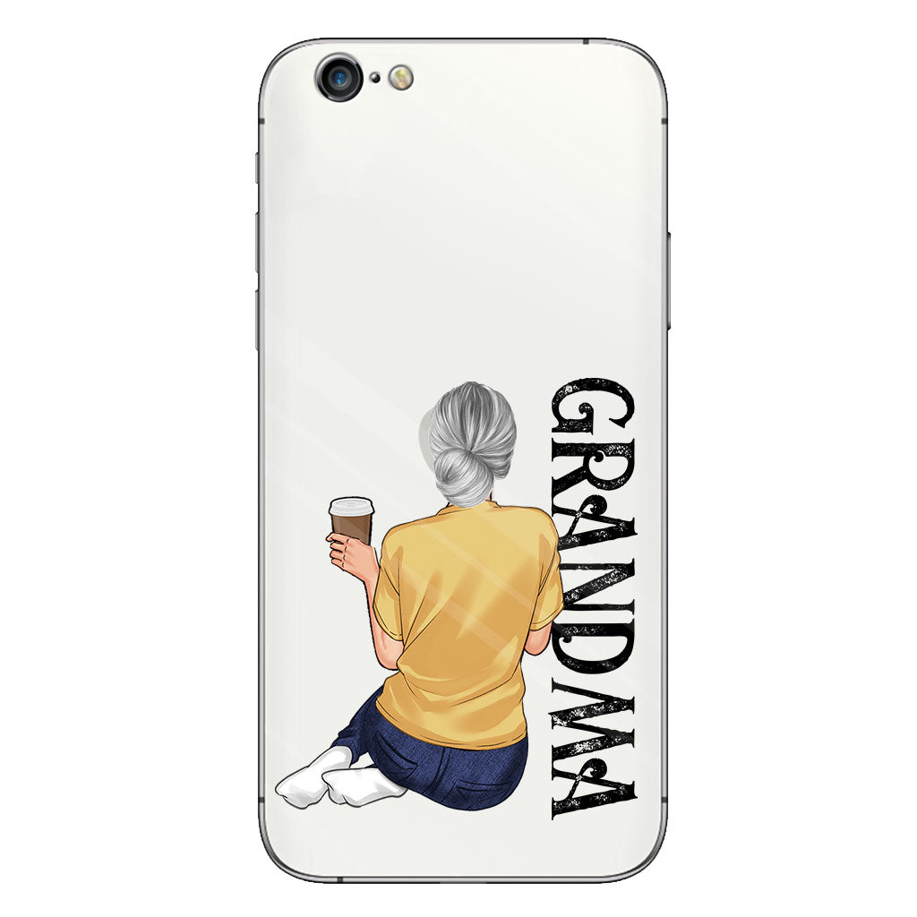 Best Nana Ever - Personalized Grandma Clear Phone Case